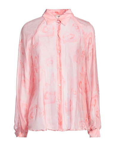 DIXIE Floral shirts & blouses Pink 70% Viscose, 30% Silk