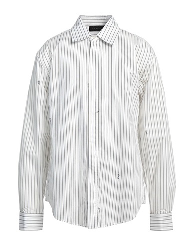 AMIRI Striped shirt White 100% Cotton