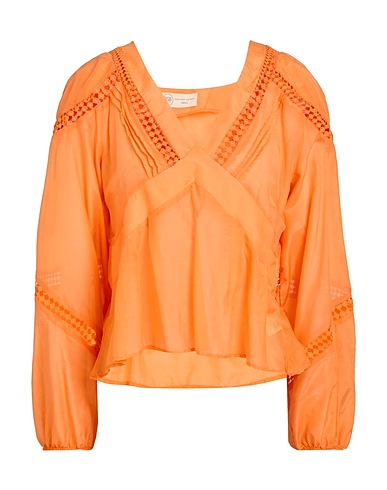 BSB Top Arancione 70% Cotone, 30% Seta