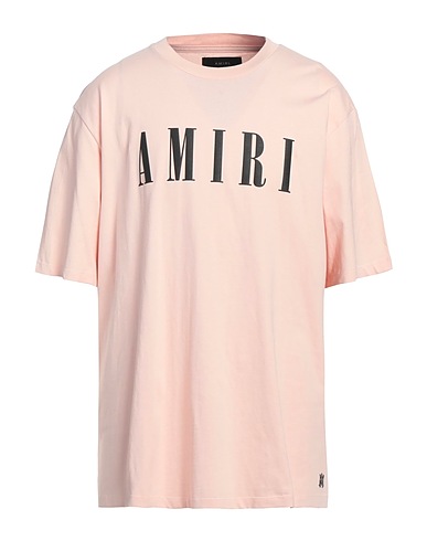 AMIRI T-shirt Rosa chiaro 100% Cotone