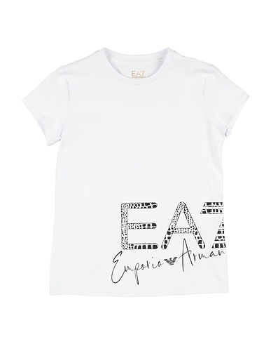 EA7 Ｔシャツ ホワイト コットン 96% / ポリウレタン 4%