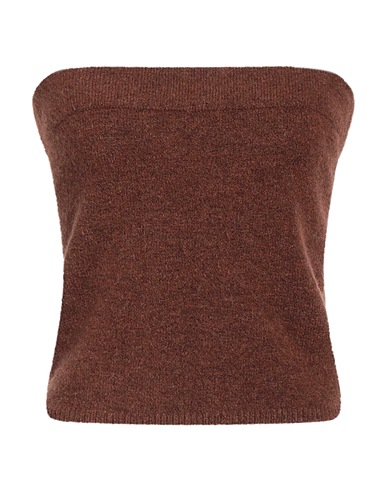 VINCE. Top Brown 36% Merino Wool, 26% Nylon, 18% Alpaca wool, 18% Viscose, 2% Elastane