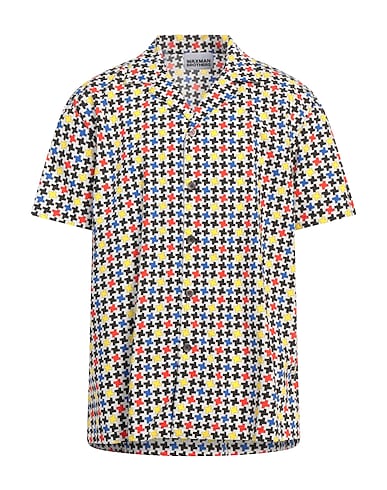 WAXMAN BROTHERS Patterned shirt White 100% Cotton