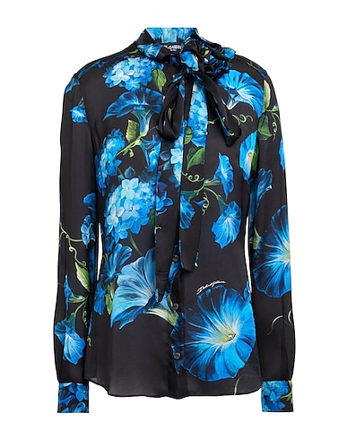 DOLCE&GABBANA Floral shirts & blouses 100% Silk