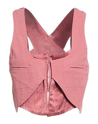 PINKO Gilet Rosa antico 97% Cotone, 3% Elastan