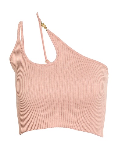 AMIRI Top Cipria 80% Cotone, 20% Seta