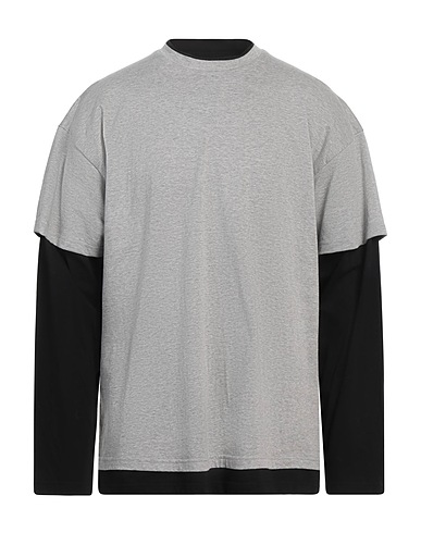 JIL SANDER T-shirt GRIGIO 100% Cotton