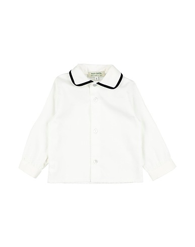 PAIO CRIPPA Camicia fantasia Bianco 100% Cotone