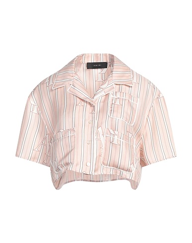 AMIRI Patterned shirts & blouses Light pink 100% Silk