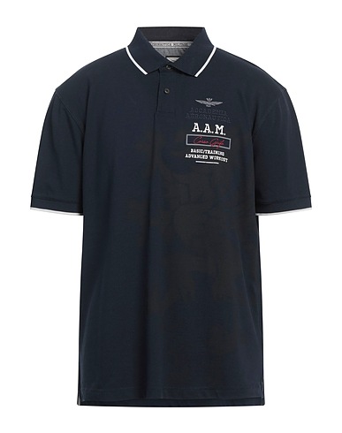 AERONAUTICA MILITARE Polo Blu navy 100% Cotone