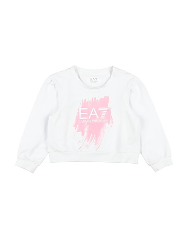 EA7 Sweatshirt White 96% Cotton, 4% Elastane