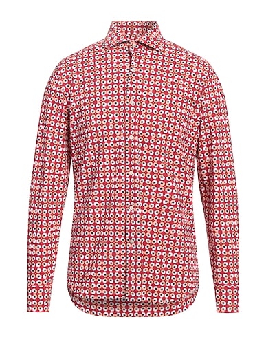 GHIRARDELLI Patterned shirt NEXT Garnet 70% Polyamide, 30% Elastane