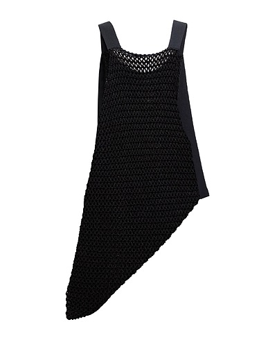 QUIRA Top Black 62% Cotton, 26% Viscose, 12% Polyamide