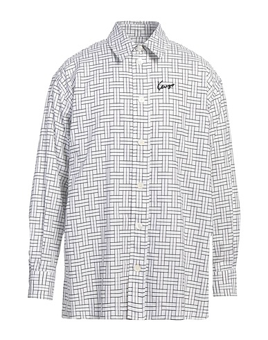 KENZO Patterned shirt White 100% Cotton