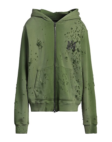 AMIRI Hooded track jacket  Green 100% Cotton