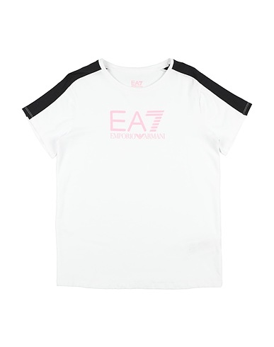 EA7 T-shirt White 54% Cotton, 42% Modal, 4% Elastane