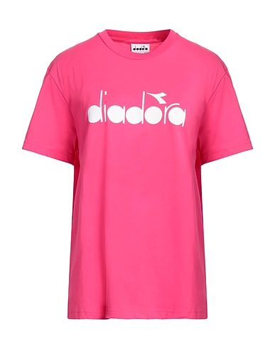 DIADORA T-shirt Fuchsia 100% Coton
