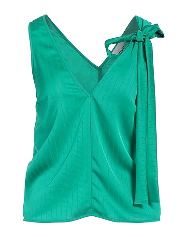 SILVIAN HEACH Top Emerald green 100% Polyester