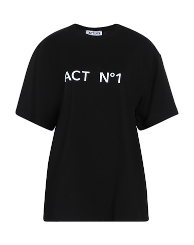 ACT N°1 T-shirt Black 100% Cotton