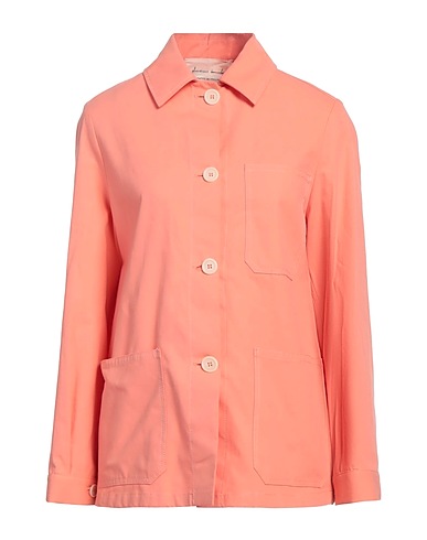 PDR PHISIQUE DU ROLE Solid colour shirts & blouses Salmon pink 62% Cotton, 38% Linen