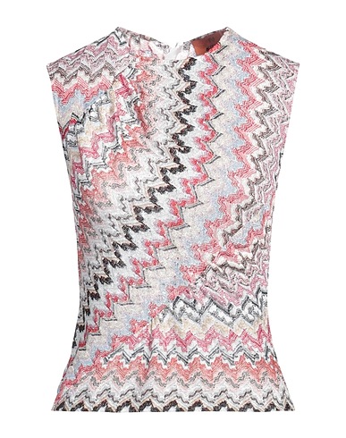MISSONI Top Fuchsia 84% Viscose, 16% Metallic fiber