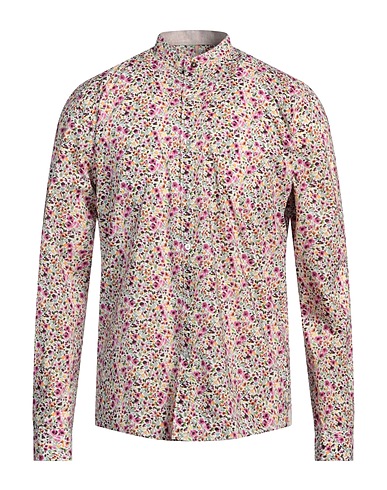 ALLEY DOCKS 963 Patterned shirt Fuchsia 100% Cotton