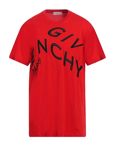 GIVENCHY T-shirt Red 100% Cotton