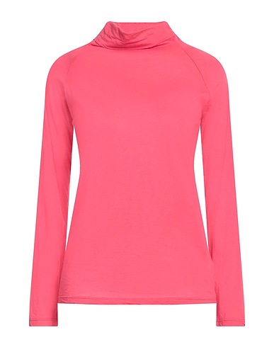 MASSIMO ALBA T-shirt Coral 85% Cotton, 15% Cashmere