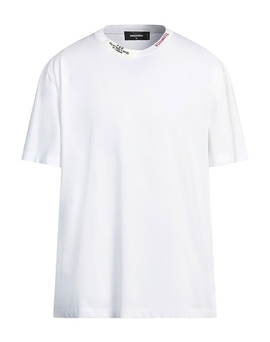 DSQUARED2 T-shirts BIANCO 100% Cotton