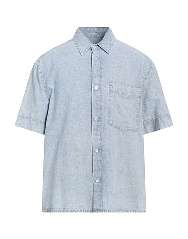 DONDUP Denim shirt Blue 100% Cotton