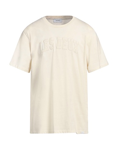 LES DEUX T-shirt Panna 100% Cotone