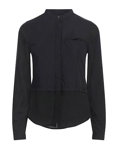 CALVIN KLEIN JEANS Solid colour shirts & blouses Black 100% Cotton, Polyester