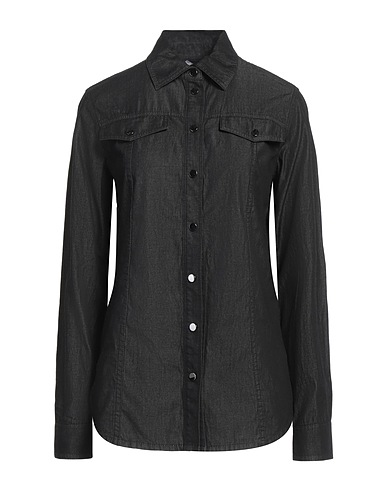 ARMANI EXCHANGE Denim shirt Black 100% Cotton