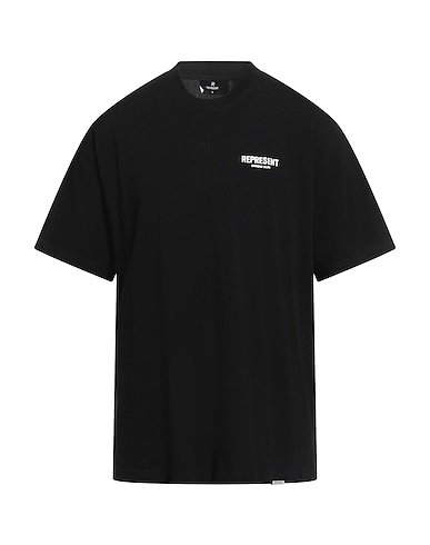 REPRESENT T-shirt Black 100% Cotton