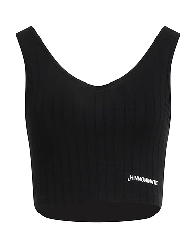 HINNOMINATE Top Black 95% Viscose, 5% Elastane