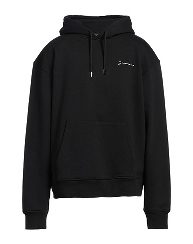 JACQUEMUS スウェット ブラック オーガニックコットン 100%