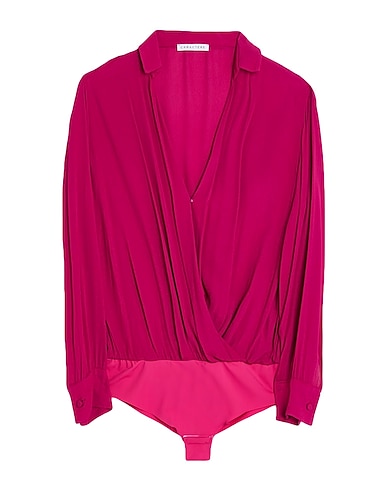 CARACTÈRE TOPS & TEES Garnet 100% Viscose, Polyamide, Elastane
