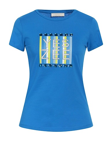YES ZEE by ESSENZA T-shirt URBAN CHIC Azure 100% Cotton