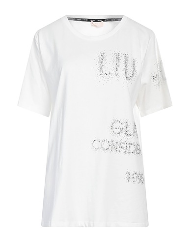 LIU •JO T-shirt BETTER White 100% Cotton