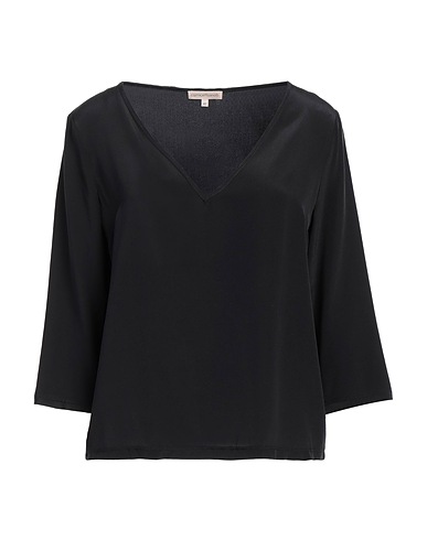 CAMICETTASNOB Top Nero 100% Seta