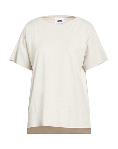 ALPHA STUDIO Basic T-Shirt 98% Cotton, 2% Elastane