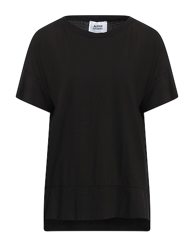ALPHA STUDIO Basic T-shirt 98% Cotton, 2% Elastane
