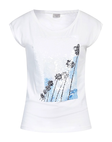 MARELLA SPORT T-shirt White 100% Cotton, Polyester