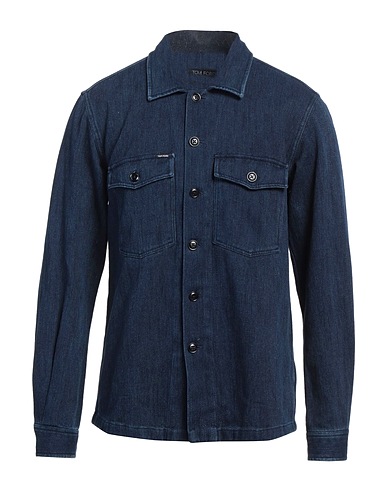 TOM FORD Denim shirt Blue 100% Cotton
