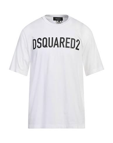 DSQUARED2 T-shirt Bianco 100% Cotone