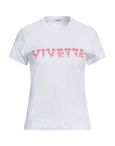 VIVETTA T-shirt White 100% Cotton