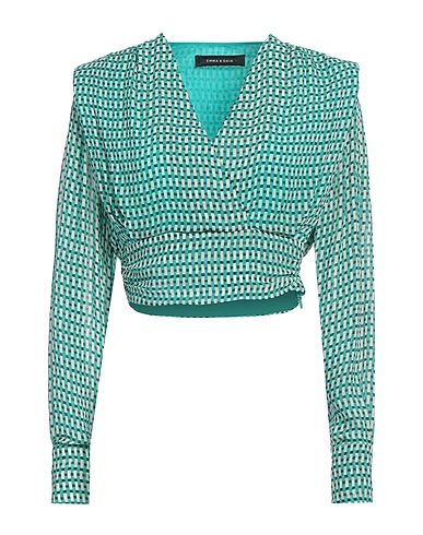 EMMA & GAIA Top Emerald green 100% Viscose