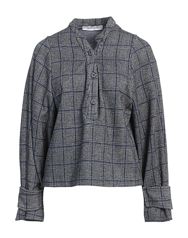 EMMA & GAIA Top Black 57% Polyester, 43% Cotton
