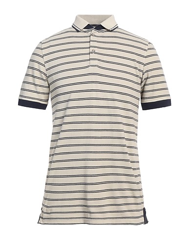 HERITAGE Polo shirt Beige 100% Cotton