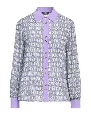 LIU •JO シルクシャツ＆ブラウス ライラック シルク 100%